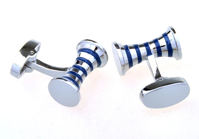  Blue Elegant Cufflinks Paint Cufflinks Tools Wholesale & Customized  CL656998