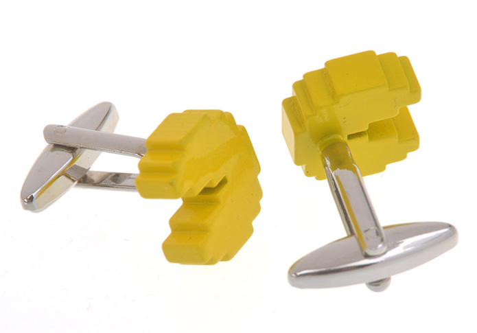  Yellow Lively Cufflinks Paint Cufflinks Flags Wholesale & Customized  CL657219