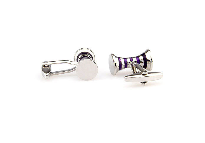  Purple Romantic Cufflinks Paint Cufflinks Wholesale & Customized  CL663068