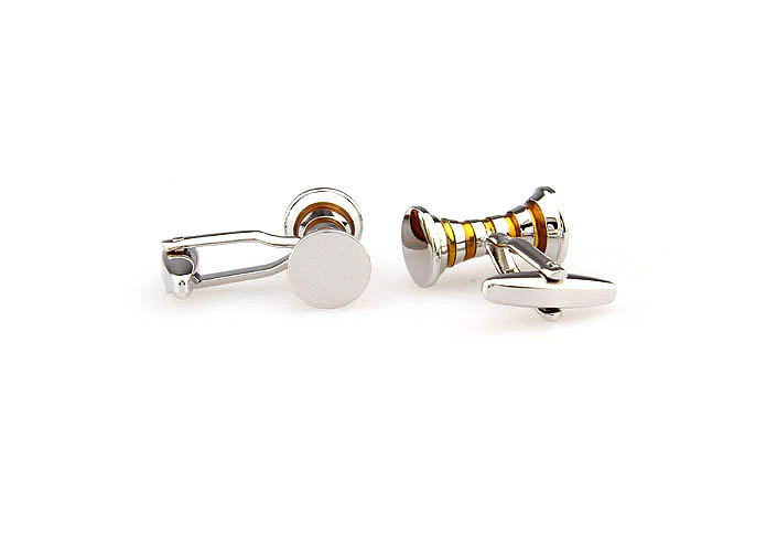  Yellow Lively Cufflinks Paint Cufflinks Wholesale & Customized  CL663069