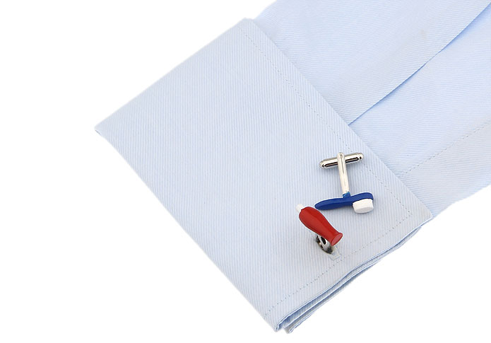 Toothpaste Toothbrush Cufflinks Multi Color Fashion Cufflinks Paint Cufflinks Tools Wholesale & Customized CL671854