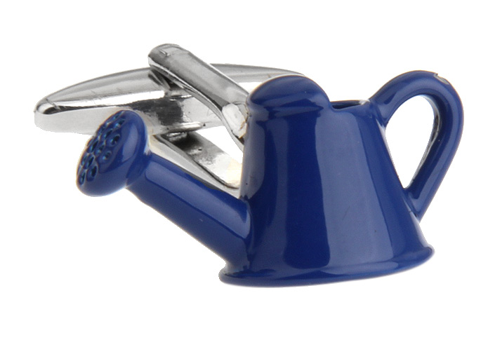 Shower kettle Cufflinks Blue Elegant Cufflinks Paint Cufflinks Tools Wholesale & Customized CL720728
