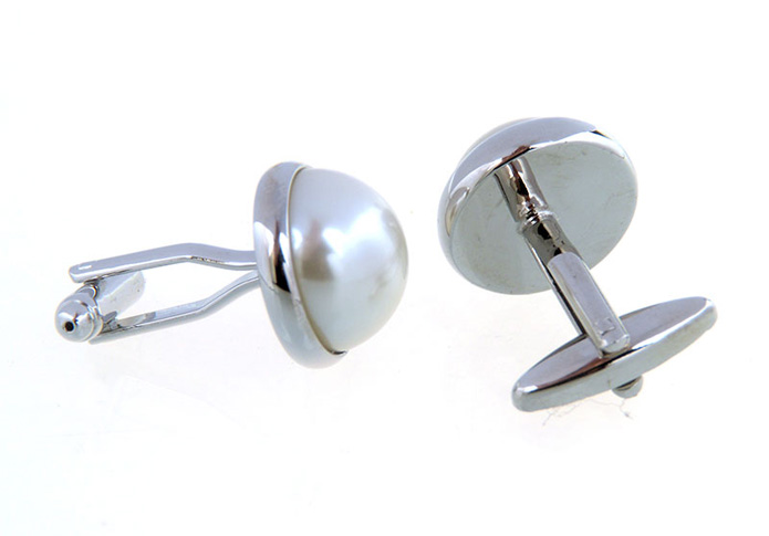  White Purity Cufflinks Pearl Cufflinks Wholesale & Customized  CL657158