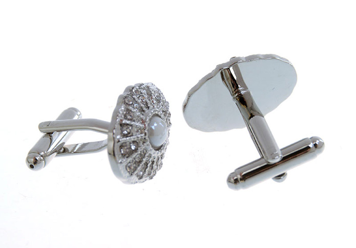  White Purity Cufflinks Pearl Cufflinks Wholesale & Customized  CL657159