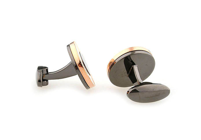  Gold Luxury Cufflinks Metal Cufflinks Wholesale & Customized  CL641200