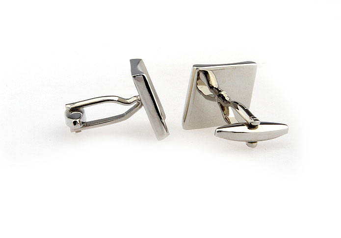  Silver Texture Cufflinks Metal Cufflinks Wholesale & Customized  CL652592
