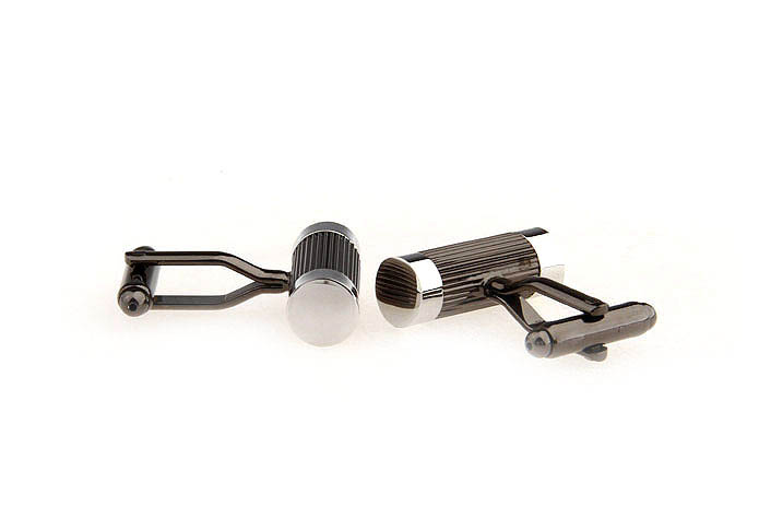  Gray Steady Cufflinks Metal Cufflinks Wholesale & Customized  CL652791