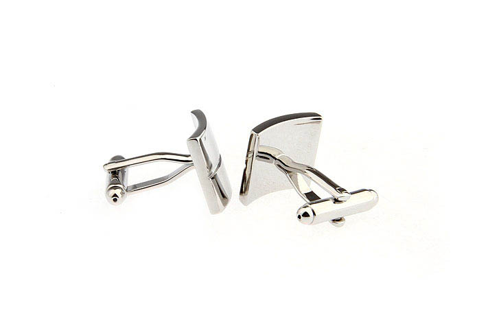  Silver Texture Cufflinks Metal Cufflinks Wholesale & Customized  CL652815