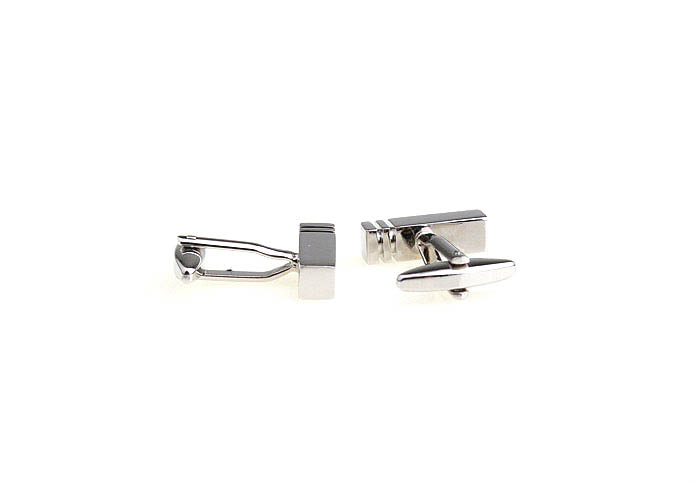  Silver Texture Cufflinks Metal Cufflinks Wholesale & Customized  CL652842
