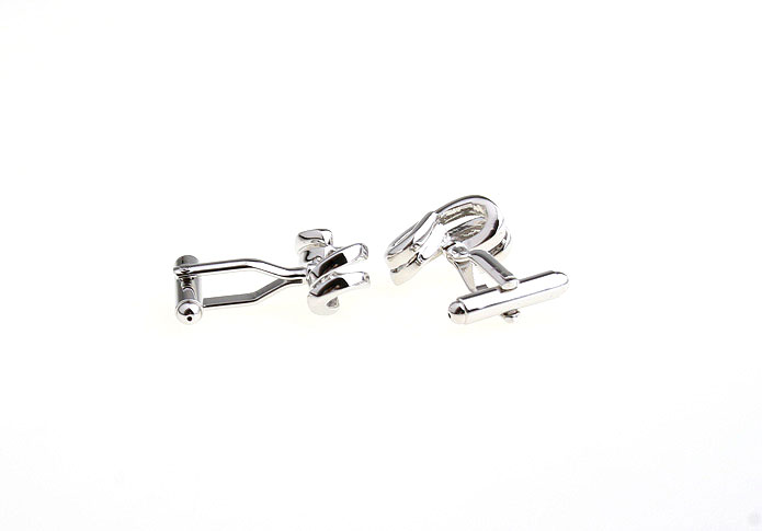  Silver Texture Cufflinks Metal Cufflinks Knot Wholesale & Customized  CL652864