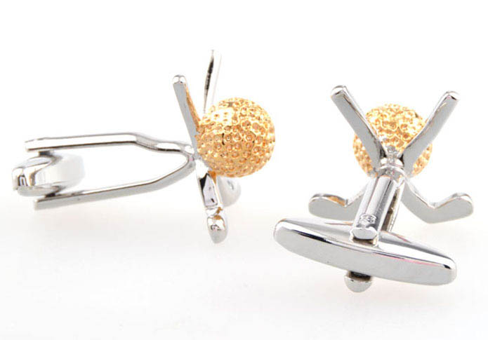 Golf equipment  Cufflinks  Gold Luxury Cufflinks Metal Cufflinks Sports Wholesale & Customized  CL654003