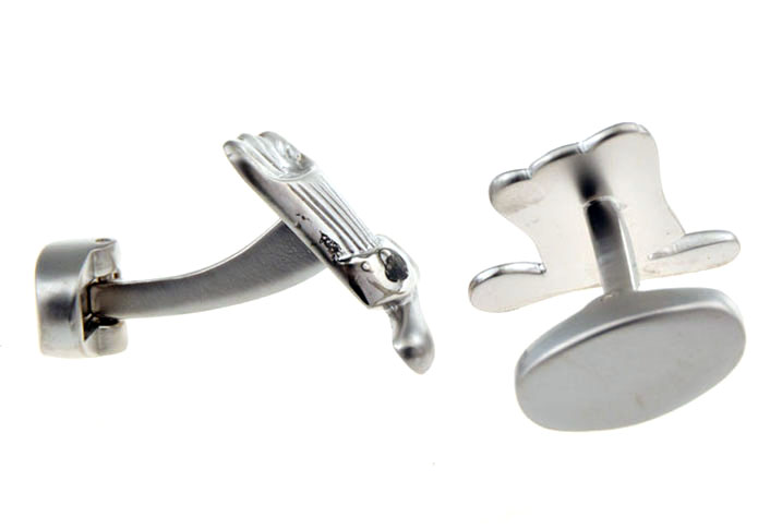 Kitchenware Cufflinks Silver Texture Cufflinks Metal Cufflinks Tools Wholesale & Customized CL655469