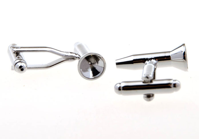 Nail Cufflinks  Silver Texture Cufflinks Metal Cufflinks Tools Wholesale & Customized  CL655834