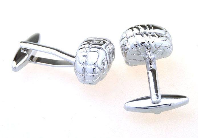 Brain Cufflinks  Silver Texture Cufflinks Metal Cufflinks Tools Wholesale & Customized  CL656957