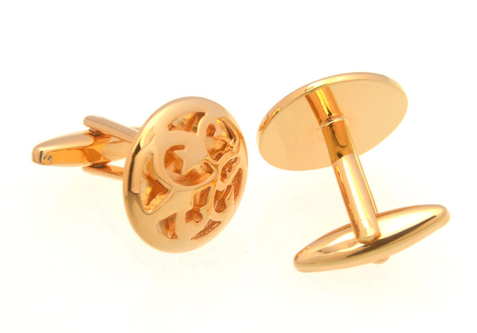  Gold Luxury Cufflinks Metal Cufflinks Funny Wholesale & Customized  CL657049