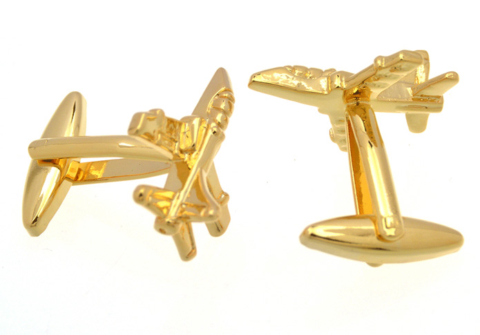 Fighter Cufflinks  Gold Luxury Cufflinks Metal Cufflinks Military Wholesale & Customized  CL657074