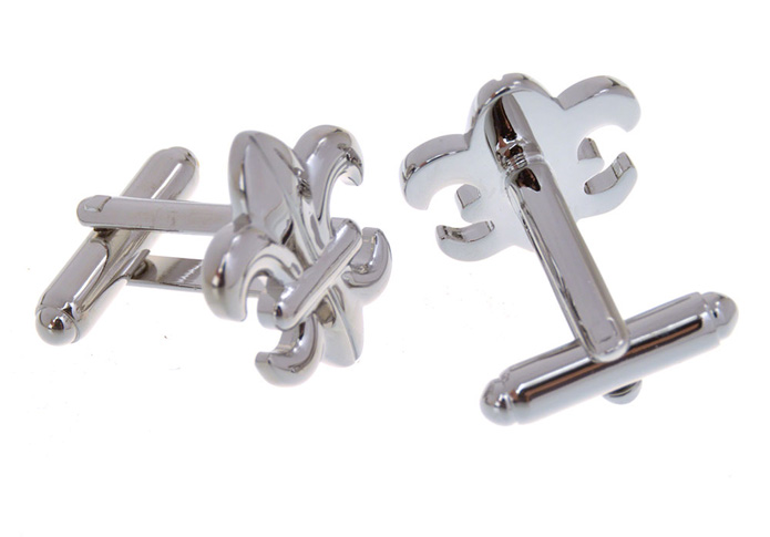  Silver Texture Cufflinks Metal Cufflinks Funny Wholesale & Customized  CL657132