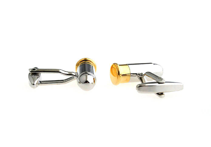Bullet Cufflinks  Gold Luxury Cufflinks Metal Cufflinks Military Wholesale & Customized  CL666808