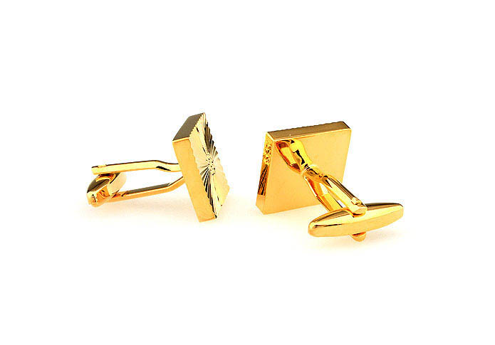  Gold Luxury Cufflinks Metal Cufflinks Wholesale & Customized  CL666892