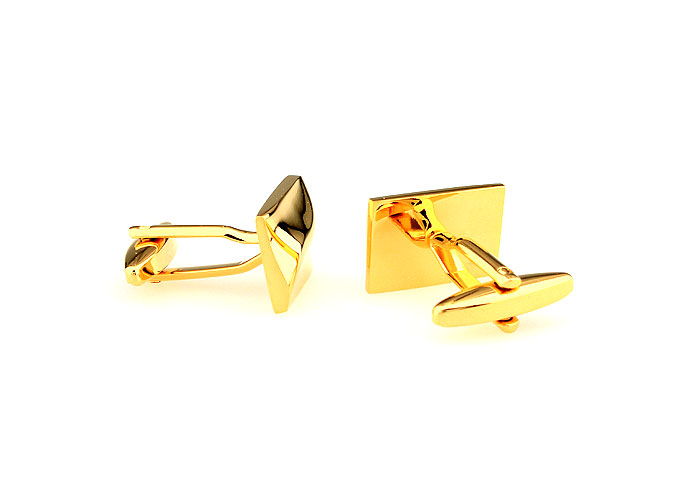  Gold Luxury Cufflinks Metal Cufflinks Wholesale & Customized  CL666953