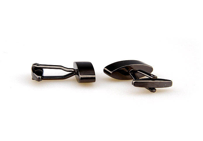  Gray Steady Cufflinks Metal Cufflinks Wholesale & Customized  CL667005
