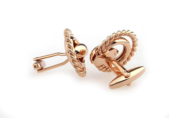  Bronzed Classic Cufflinks Metal Cufflinks Knot Wholesale & Customized  CL667135