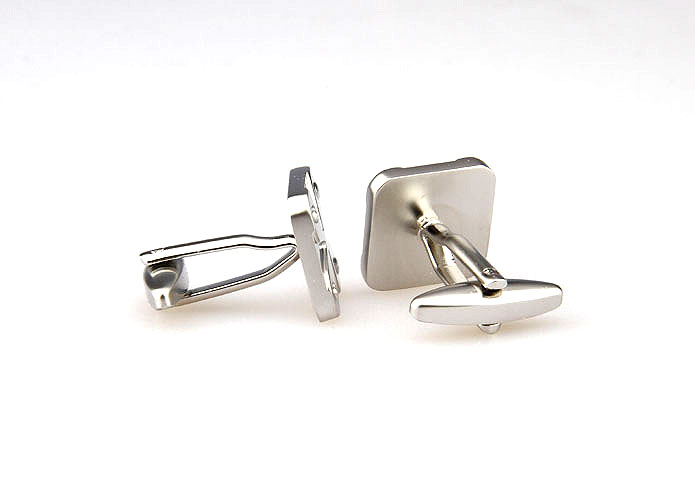 Clover Cufflinks  Silver Texture Cufflinks Metal Cufflinks Funny Wholesale & Customized  CL667208