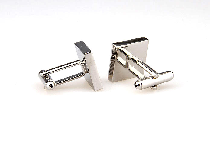  Silver Texture Cufflinks Metal Cufflinks Wholesale & Customized  CL667214