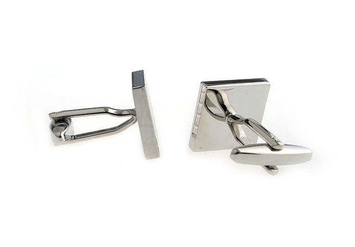  Silver Texture Cufflinks Metal Cufflinks Wholesale & Customized  CL667251