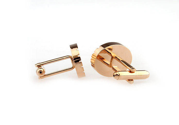  Gold Luxury Cufflinks Metal Cufflinks Wholesale & Customized  CL667345