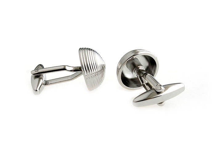  Silver Texture Cufflinks Metal Cufflinks Wholesale & Customized  CL667422