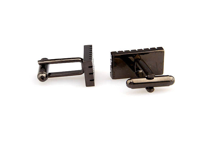  Gray Steady Cufflinks Metal Cufflinks Wholesale & Customized  CL667502