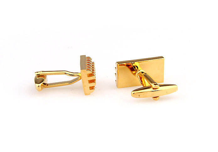  Gold Luxury Cufflinks Metal Cufflinks Wholesale & Customized  CL667650