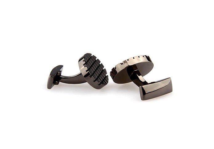  Gray Steady Cufflinks Metal Cufflinks Wholesale & Customized  CL667740