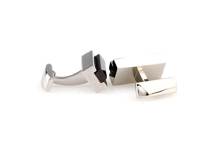  Gray Steady Cufflinks Metal Cufflinks Wholesale & Customized  CL667743