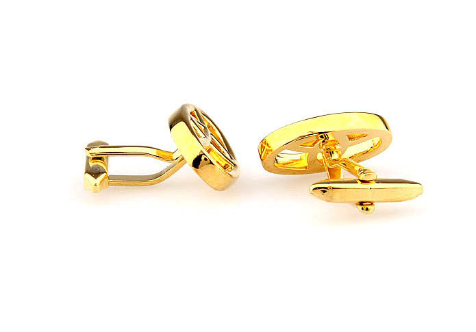 Toyota Cars marked Cufflinks  Gold Luxury Cufflinks Metal Cufflinks Automotive Wholesale & Customized  CL667786