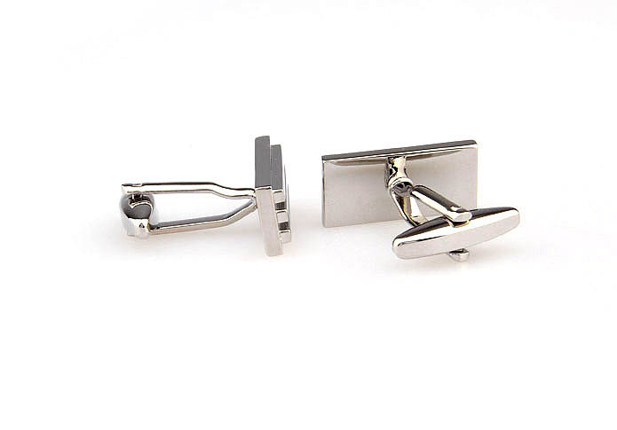  Silver Texture Cufflinks Metal Cufflinks Wholesale & Customized  CL667823