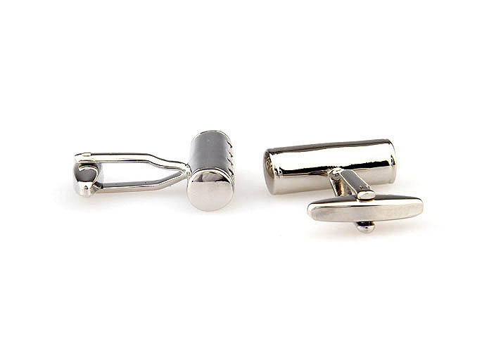  Silver Texture Cufflinks Metal Cufflinks Wholesale & Customized  CL667827