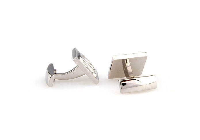 26 Letters D Cufflinks  Silver Texture Cufflinks Metal Cufflinks Symbol Wholesale & Customized  CL667981