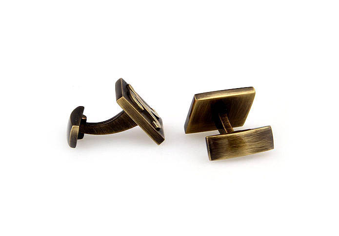 26 Letters K Cufflinks  Bronzed Classic Cufflinks Metal Cufflinks Symbol Wholesale & Customized  CL668009