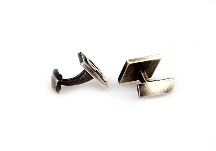 26 Letters D Cufflinks  Gray Steady Cufflinks Metal Cufflinks Symbol Wholesale & Customized  CL668099