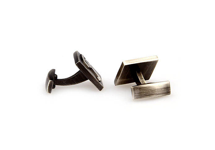 26 Letters F Cufflinks  Gray Steady Cufflinks Metal Cufflinks Symbol Wholesale & Customized  CL668101