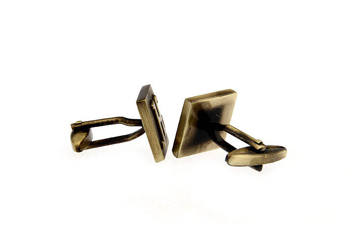 26 Letters H Cufflinks  Bronzed Classic Cufflinks Metal Cufflinks Symbol Wholesale & Customized  CL668196