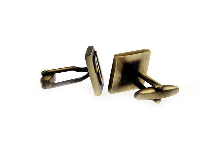 26 Letters U Cufflinks  Bronzed Classic Cufflinks Metal Cufflinks Symbol Wholesale & Customized  CL668209