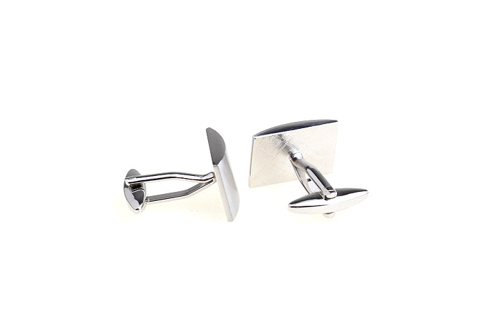  Silver Texture Cufflinks Metal Cufflinks Wholesale & Customized  CL671356