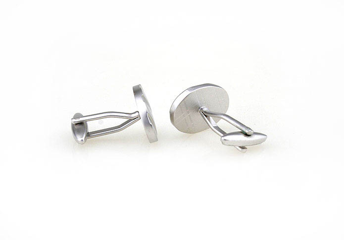  Silver Texture Cufflinks Metal Cufflinks Wholesale & Customized  CL671438