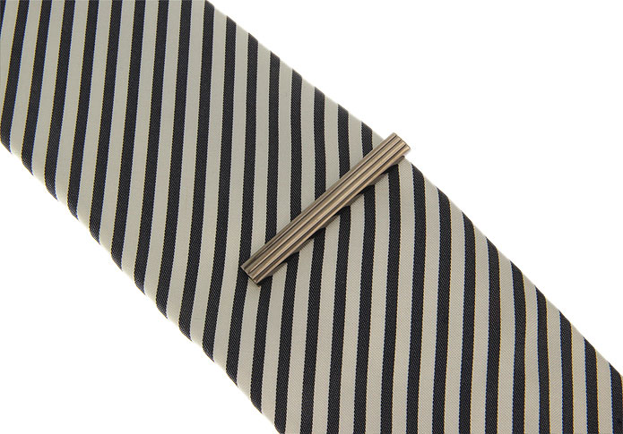 Gray Steady Tie Clips Metal Tie Clips Wholesale & Customized CL850890