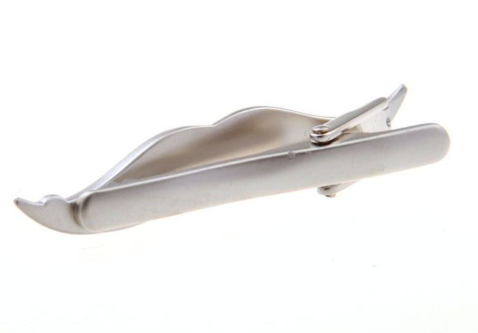  Silver Texture Tie Clips Metal Tie Clips Hipster Wear Wholesale & Customized  CL850920
