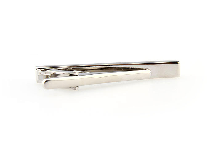Laser Engraved Tie Clips  Matte Color Simple Tie Clips Metal Tie Clips Funny Wholesale & Customized  CL860839