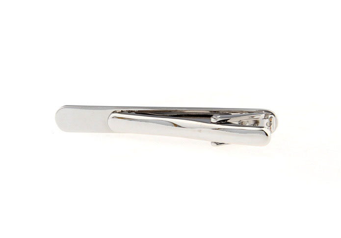  Silver Texture Tie Clips Metal Tie Clips Wholesale & Customized  CL860888